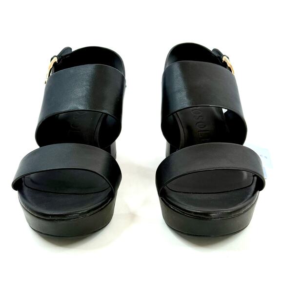 Aerosoles Women's Camilia Pump Heel Sandals Size 6M Black NWT/BOX - Picture 1 of 8